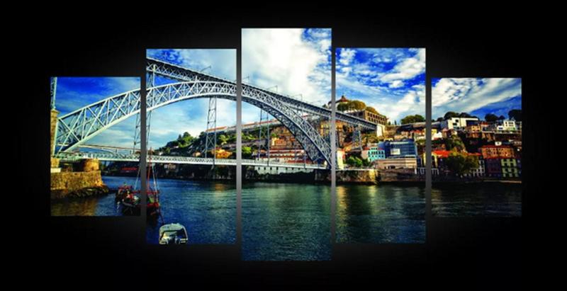 Imagem de Kit Quadros Decoração Cidade Porto"