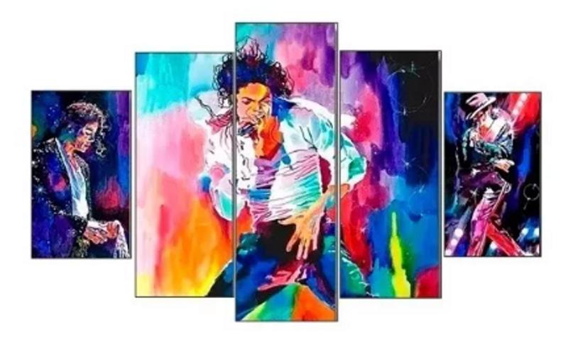 Imagem de Kit Quadros Decoração Michael Jackson "