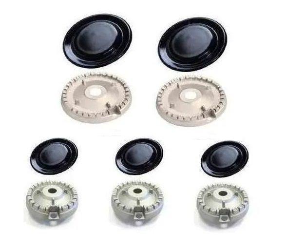 Imagem de Kit Queimador+espalhador Para CookTop Consul 5 Bocas - 5BPRT