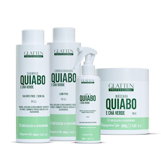 Imagem de Kit Quiabo e Chá Verde