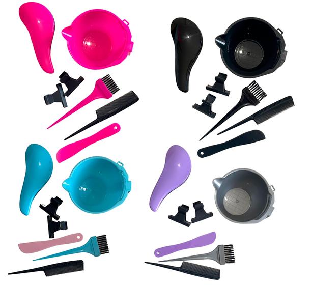 Imagem de Kit Química Master Profissional Cabelereiro para Descoloração, Mechas, Progressiva e Coloração