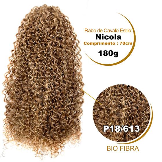 Imagem de Kit Rabo Cavalo Bio Fibra + Escoba Baby + Gel Modelador 70Gr