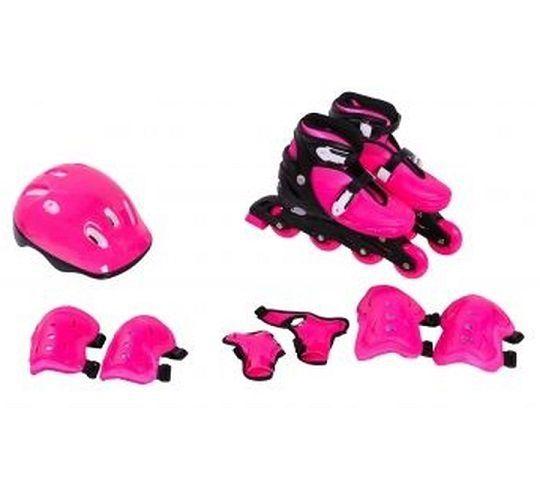 Kit Radical Rollers Completo Rosa M 33-36 - Bel Fix Menor preço em Kit Radical Rollers Completo Rosa M 33-36 - Bel Fix