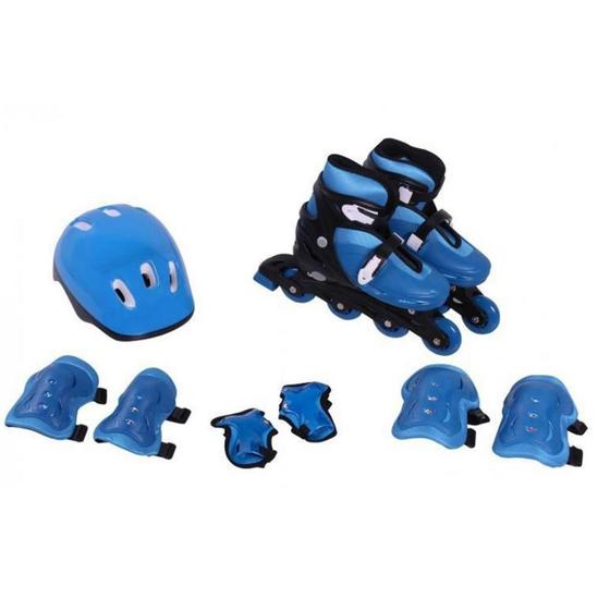 Imagem de Kit Radical Rollers Completo Tamanho M Azul Bel Fix