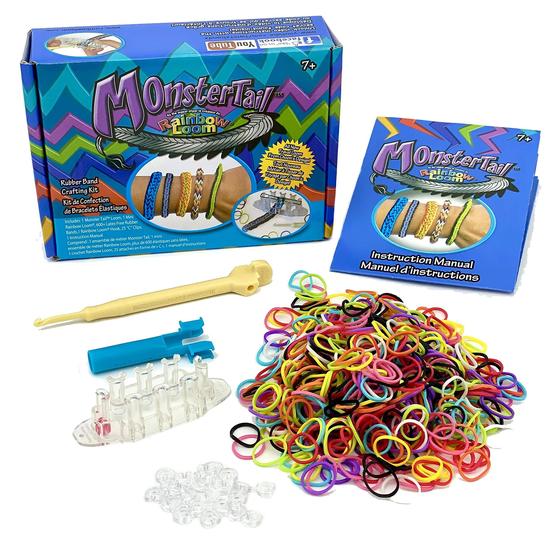 Imagem de Kit Rainbow Loom Monster Tail - Tear Compacto com Estojo (7+)