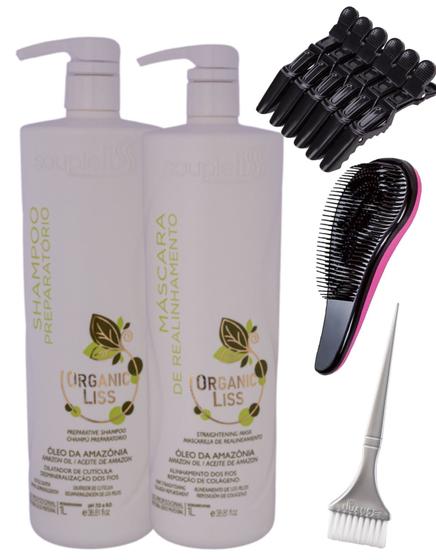 Imagem de Kit Realinhamento  Organic Liss Soupleliss Professional