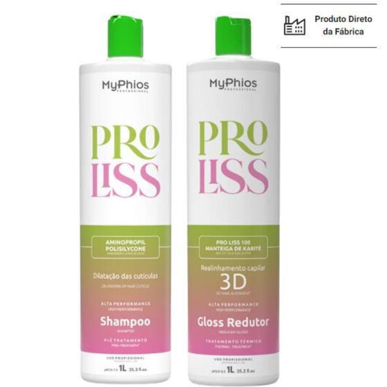 Imagem de Kit Realinhamento ProLiss 1L 3D - MyPhios
