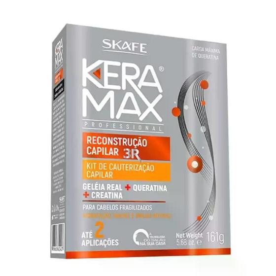 Imagem de Kit Reconstrução Capilar Geleia Real Keramax 160Ml