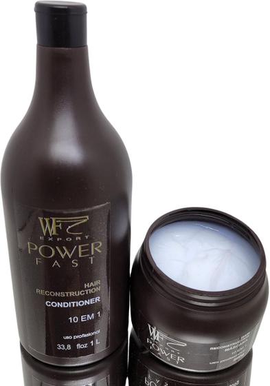 Imagem de Kit Reconstrução Power Fast Shampoo e Mascara 1500ml WF