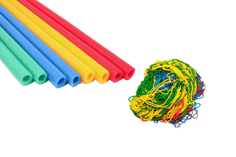 Imagem de Kit Rede de Proteção e Isotubo para Cama Elástica 3,66m 3,70m