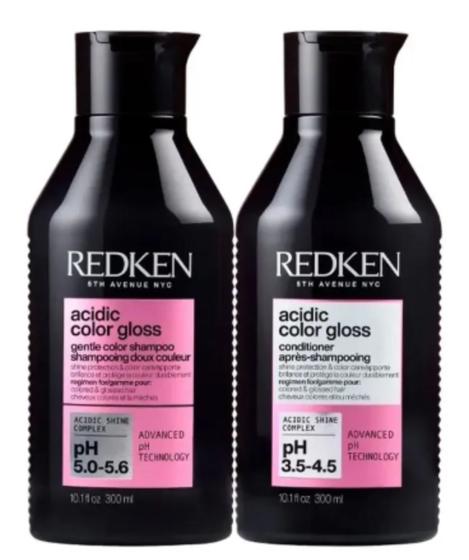 Imagem de Kit Redken Acidic Color Gloss Shampoo 300ml + Cond 300ml