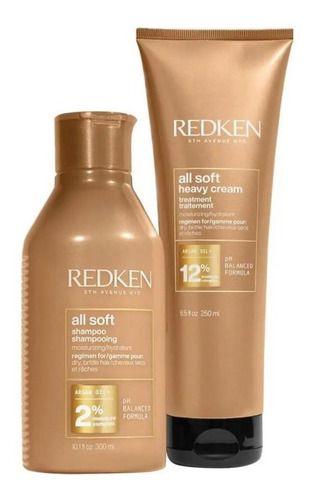 Imagem de Kit Redken All Soft - Shampoo + Máscara