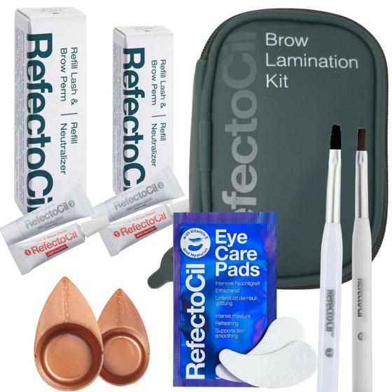 Imagem de Kit Refectocil Para Sobrancelhas/Cílios Brow Lamination 24 Aplicações