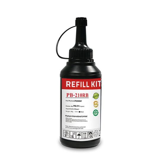 Imagem de Kit Refil para Toner Elgin PB210RB - Compatível com Pantum P210R - Preto - 46PB210RB000