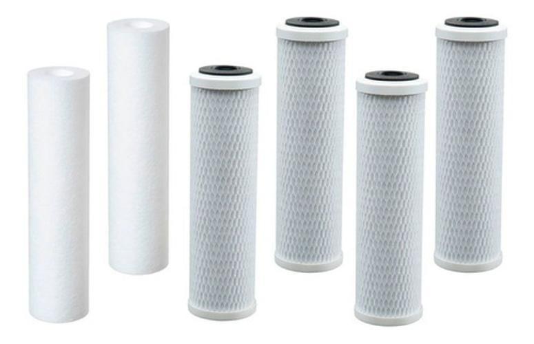 Imagem de Kit Refil Reposição Filtro 3 Estágios Consumo