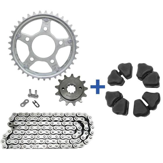 Imagem de Kit Relação + Bucha Coroa-Coxim Cb 300 2009 A 2015