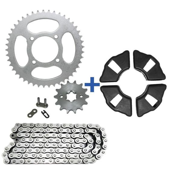 Imagem de Kit Relação + Bucha Coroa-Coxim Ybr 125/ Factor 125 03 A 16