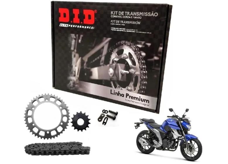 Imagem de Kit Relação Com Retentor Did Ys Fer 250 Ano 2018 2019 2020