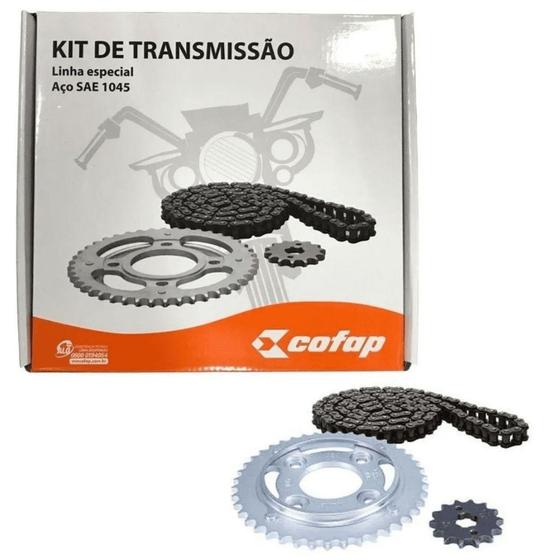 Imagem de Kit relação com retentor ys 250 fazer 2005/2017 cofap