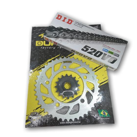 Kit relação durag/ did v0 bmw g650gs Menor preço em Kit relação durag/ did v0 bmw g650gs