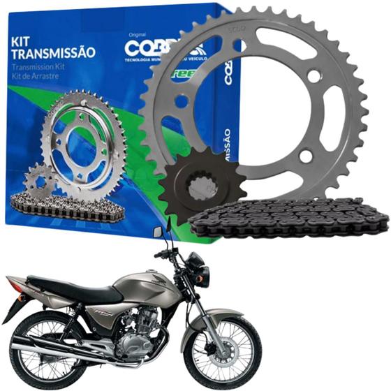 Imagem de Kit Relação Honda CG 150 Start Fan Titan Mix Job ES KS Cargo