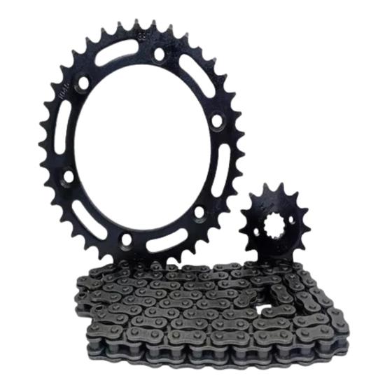 Imagem de Kit relacao kmc com retentor xr 250 tornado