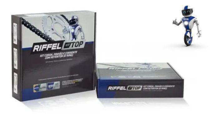 Kit Relação Riffel Titan 150 2015 C/ Retentor Menor preço em Kit Relação Riffel Titan 150 2015 C/ Retentor