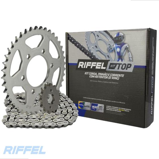 Imagem de Kit Relação Top MT-03 16-23 / YZF R3 16-23 C/ Tração Transmissão Projeção Coroa Pinhão Retentor