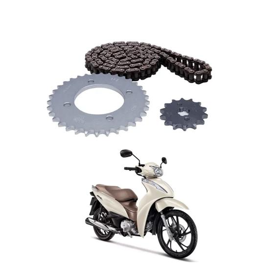 Imagem de Kit Relação Transmissão Cofap Honda Biz 125 2005-2017