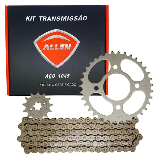 Kit Relação Transmissão Dafra Next 250 Reforçada 1045 Al Menor preço em Kit Relação Transmissão Dafra Next 250 Reforçada 1045 Al