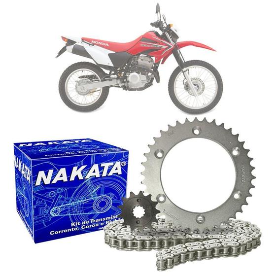 Imagem de Kit Relação Transmissão Honda XR 250 Tornado 2001-2008 - Nakata