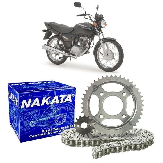 Imagem de Kit Relação Transmissão Nakata Honda CG Today 125 1984-1999