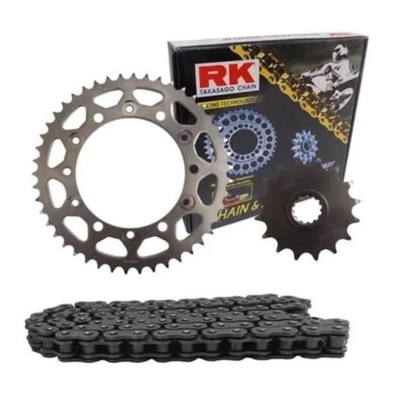 Imagem de Kit Relação Transmissão Rk Com Retentor Xj6 2009 A 2019