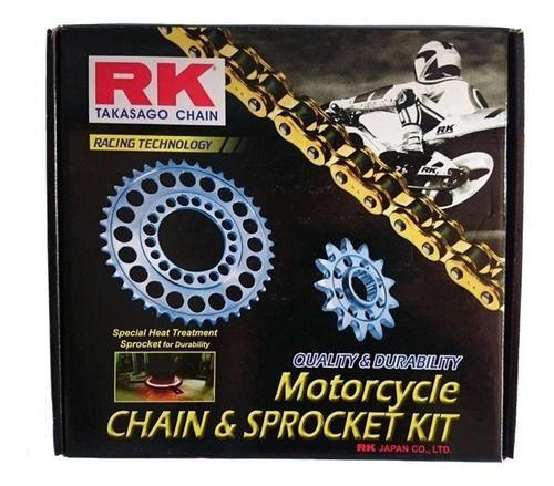 Imagem de Kit Relação Transmissão Rk Racing Honda Nc 750x Com Retentor