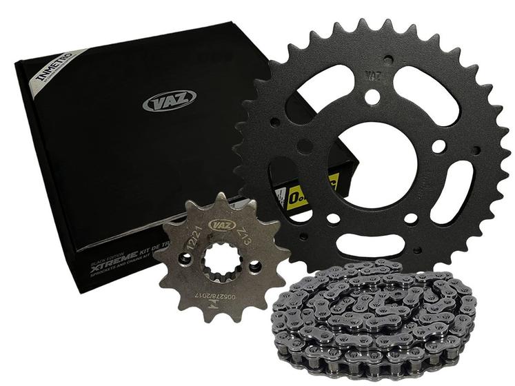 Kit relação Vaz completo Xtreme com retentor Cb 300 2009 a 2015 Menor preço em Kit relação Vaz completo Xtreme com retentor Cb 300 2009 a 2015