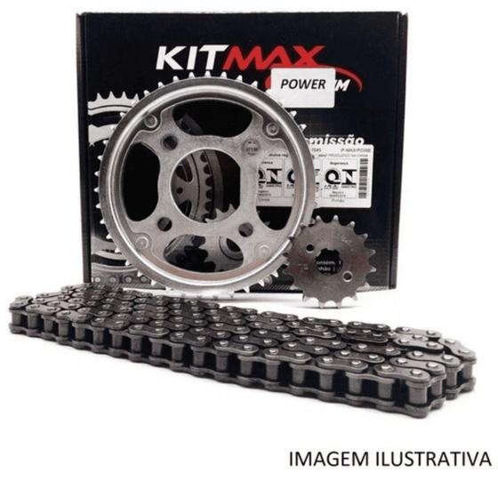 Imagem de Kit relação ybr 125 2003/2008 / factor 125 2008/2015 kitmax