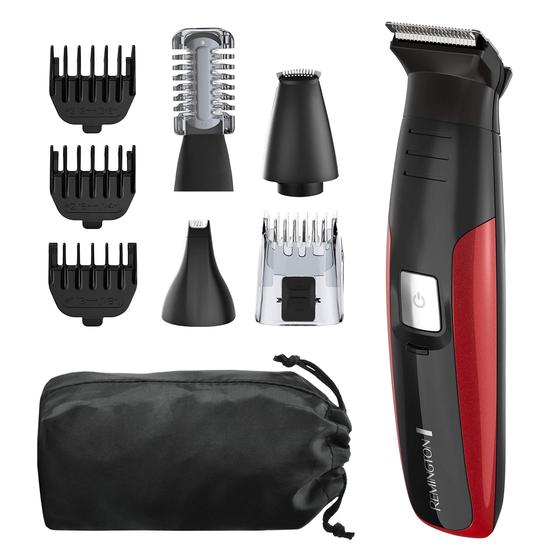 Imagem de Kit Remington All-in-One Multigroomer 5000 Preto/Vermelho