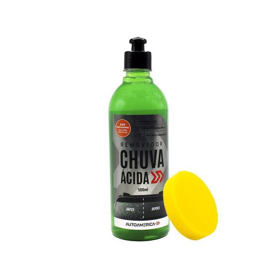 Imagem de Kit Removedor de Chuva Acida 500ml Autoamerica + Aplicador Detailer