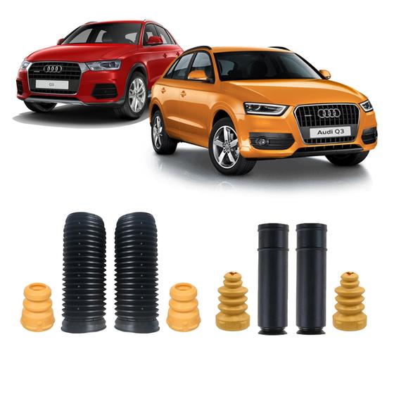 Imagem de Kit Reparo Batente Dianteiro + Traseiro Audi Q3 2012 A 2019