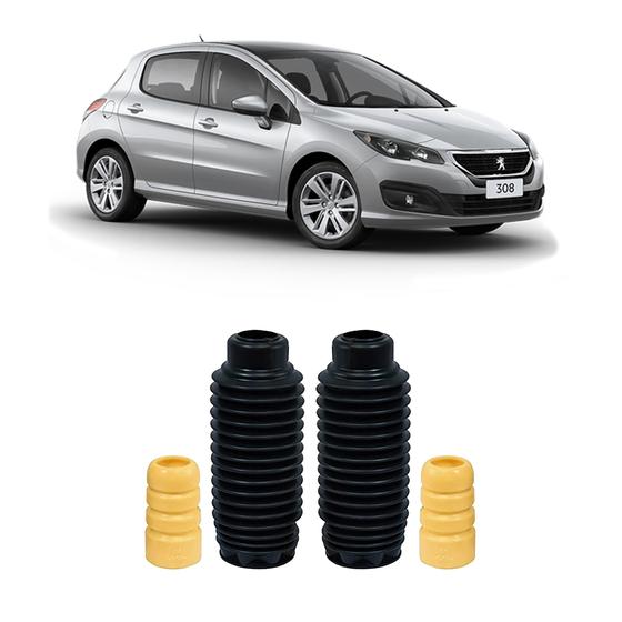 Imagem de Kit Reparo Batente Haste Dianteira Peugeot 308 2016 2017 18