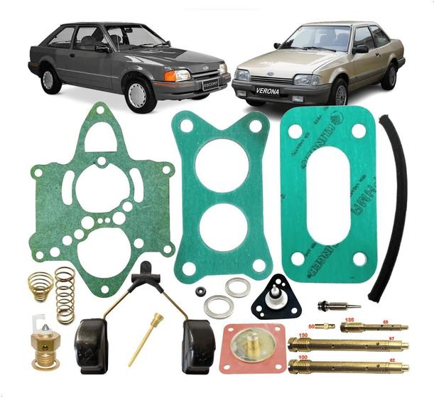 Imagem de Kit Reparo Carburador Blfa Gicle Escort Hobby 1.6 91 A 96