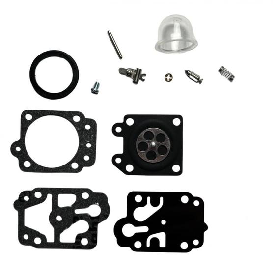 Imagem de Kit Reparo Carburador Roçadeira 26 33cc 43cc 52cc Importadas