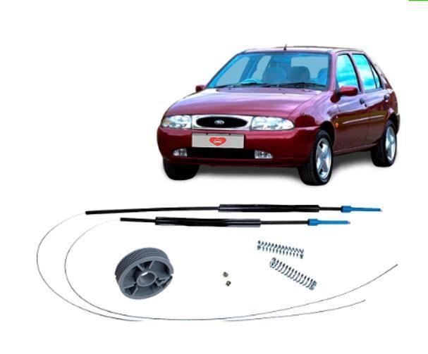 Imagem de Kit Reparo Maquina De Vidro Elétrico Ford Fiesta Street 4 Po