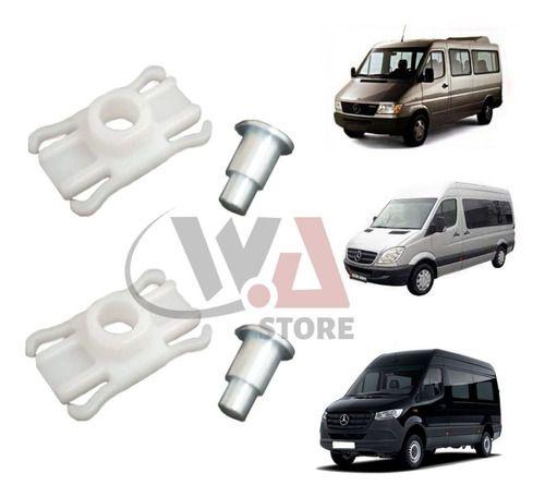 Imagem de Kit Reparo Máquina De Vidro Elétrico P/ Van Escolar Mercedes-Benz 310 - 313 Sprinter