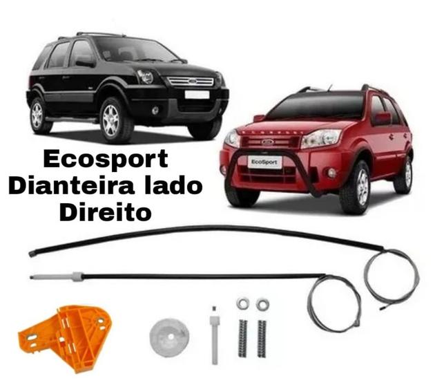 Imagem de Kit Reparo Maquina Vidro Eletrico Ecosport Dianteiro Com arraste Direito!  0124/1063