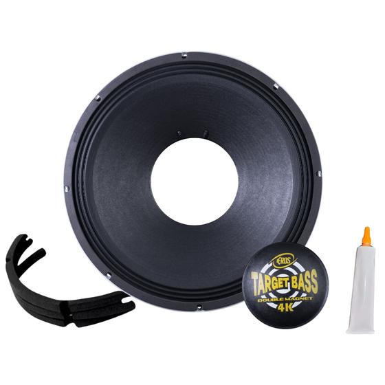 Imagem de Kit Reparo Original Eros 18 Pol. Target Bass 4K 2000w 4 Ohms Alto Falante