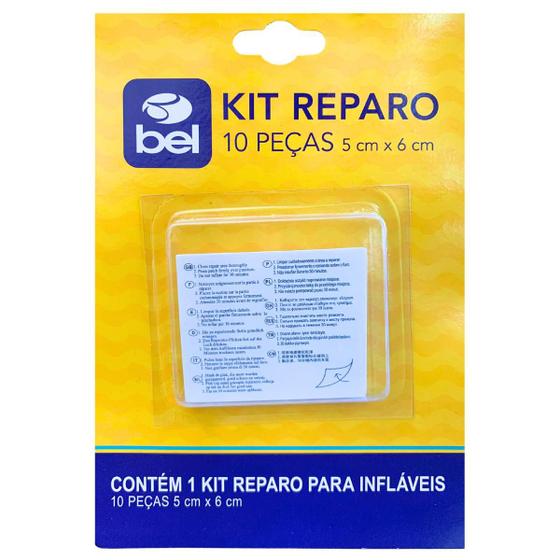 Imagem de Kit Reparo Para Boia Piscina Colchão Infláveis Conserto Furo