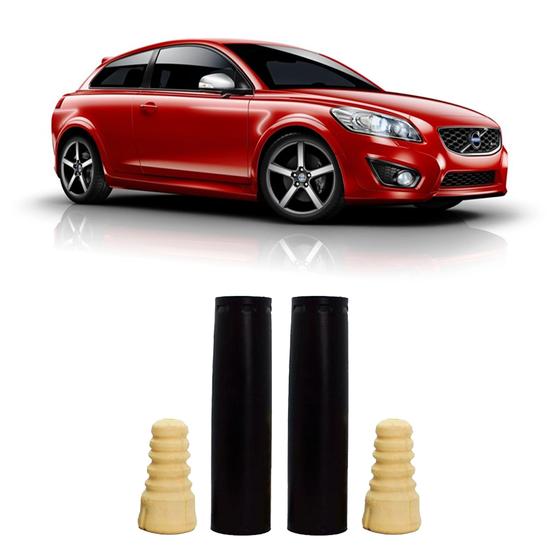 Imagem de Kit Reparo Parcial Batente Traseiro Volvo C30 2007 2008 2009