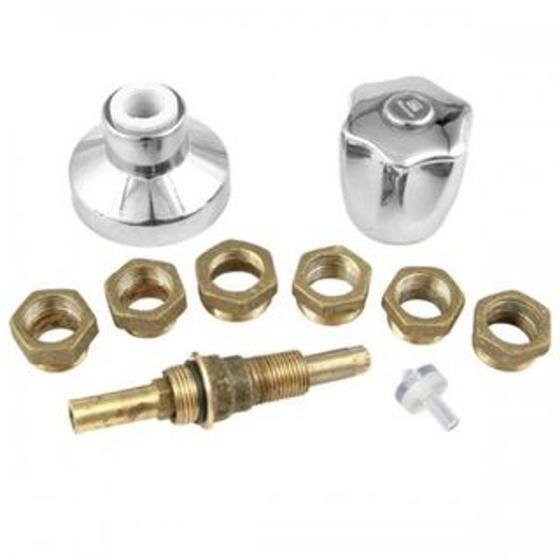 Kit Reparo Salva Registro Pressão Chuveiro 7x1 Universal C50 - Império Ind Menor preço em Kit Reparo Salva Registro Pressão Chuveiro 7x1 Universal C50 - Império Ind