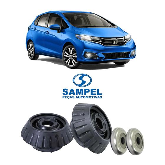 Imagem de Kit Reparo Suspensão Dianteira Sampel Honda Fit 2015 2016 17